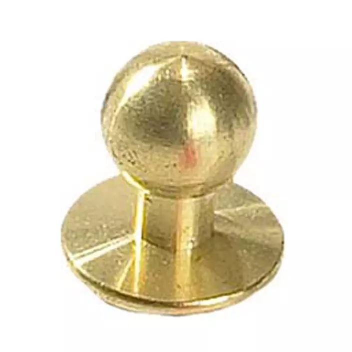 Nybo Workwear chefs buttons, Brass, Brass, large image number 0