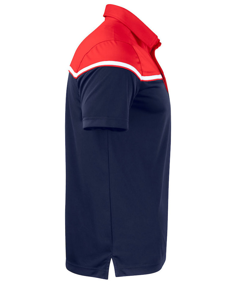 Cutter & Buck Seabeck polo T-shirt, M&oslash;rk Navy/R&oslash;d, large image number 2