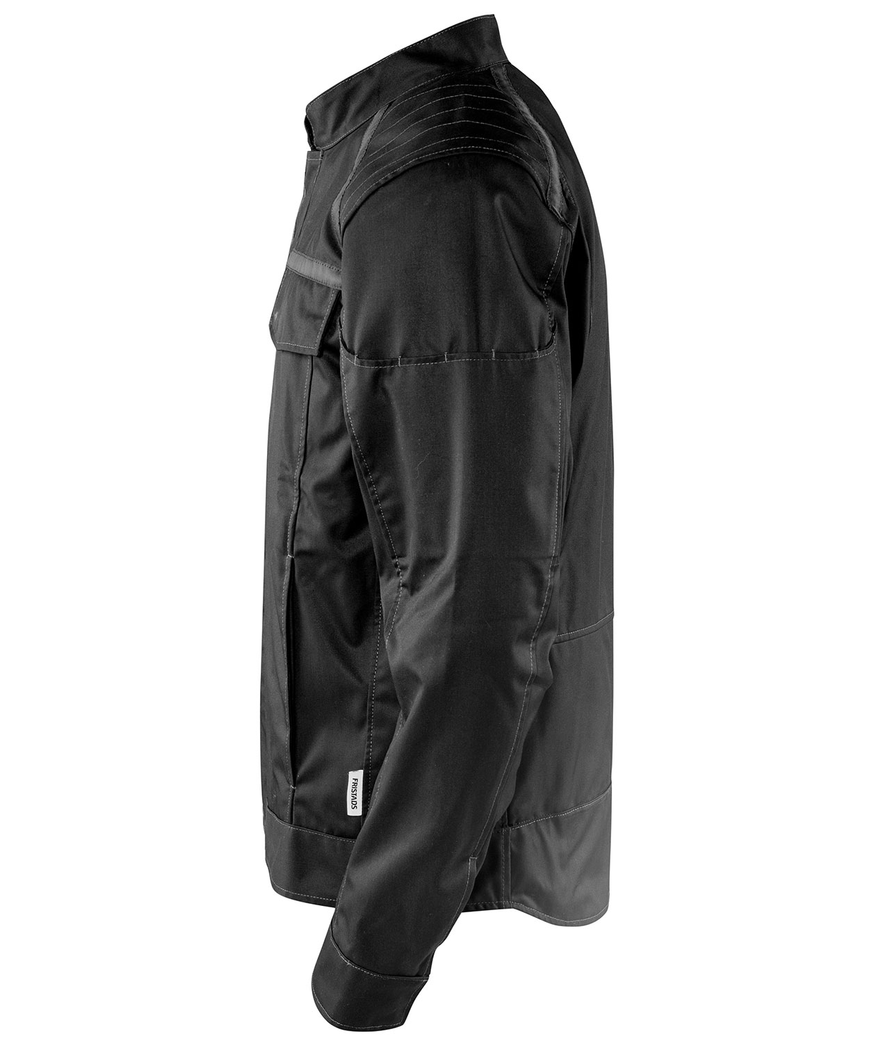 Fristads Green dame arbeidsjakke 4689 GRT, Svart, large image number 2