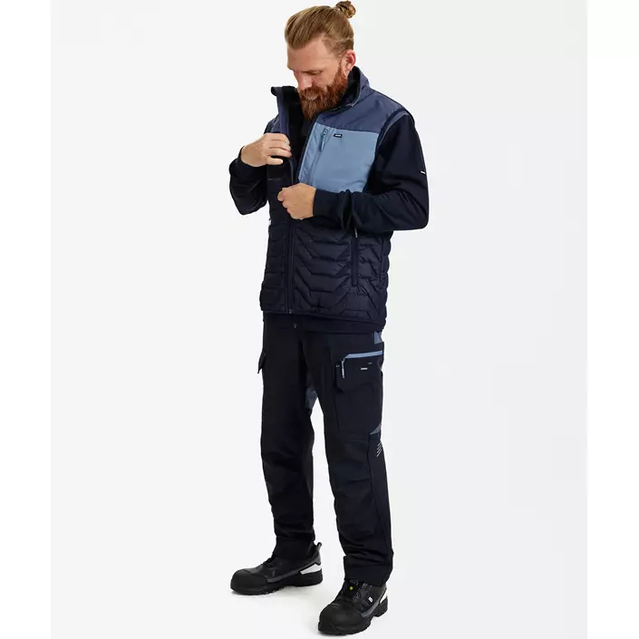 Engel Entire vatteret vest, Deep Blue/Dark Sea, large image number 2