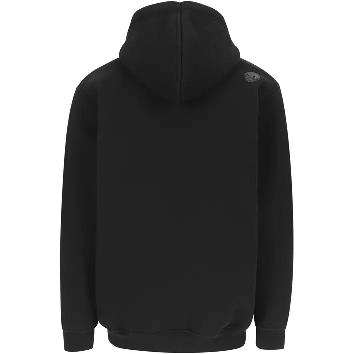 HEROCK Otis hoodie med dragkedja, Black, large image number 1