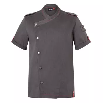 Karlowsky Denim-Style ROCK CHEF® short-sleeved chef jacket, Black Denim
