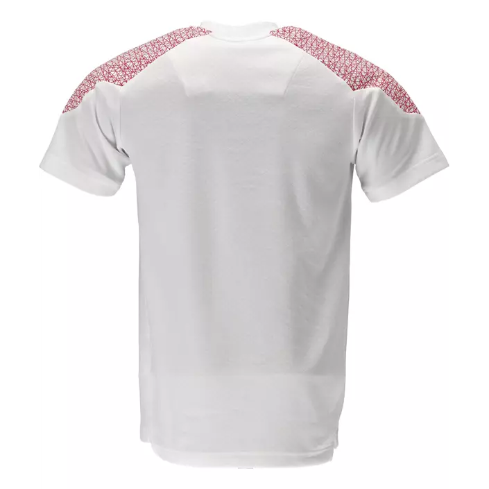 Mascot Food & Care Premium Performance HACCP-godkjent T-skjorte, Hvit/Signalrød, large image number 1