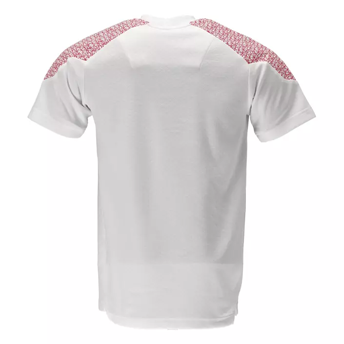 Mascot Food & Care Premium Performance HACCP-godkjent T-skjorte, Hvit/Signalrød, large image number 1