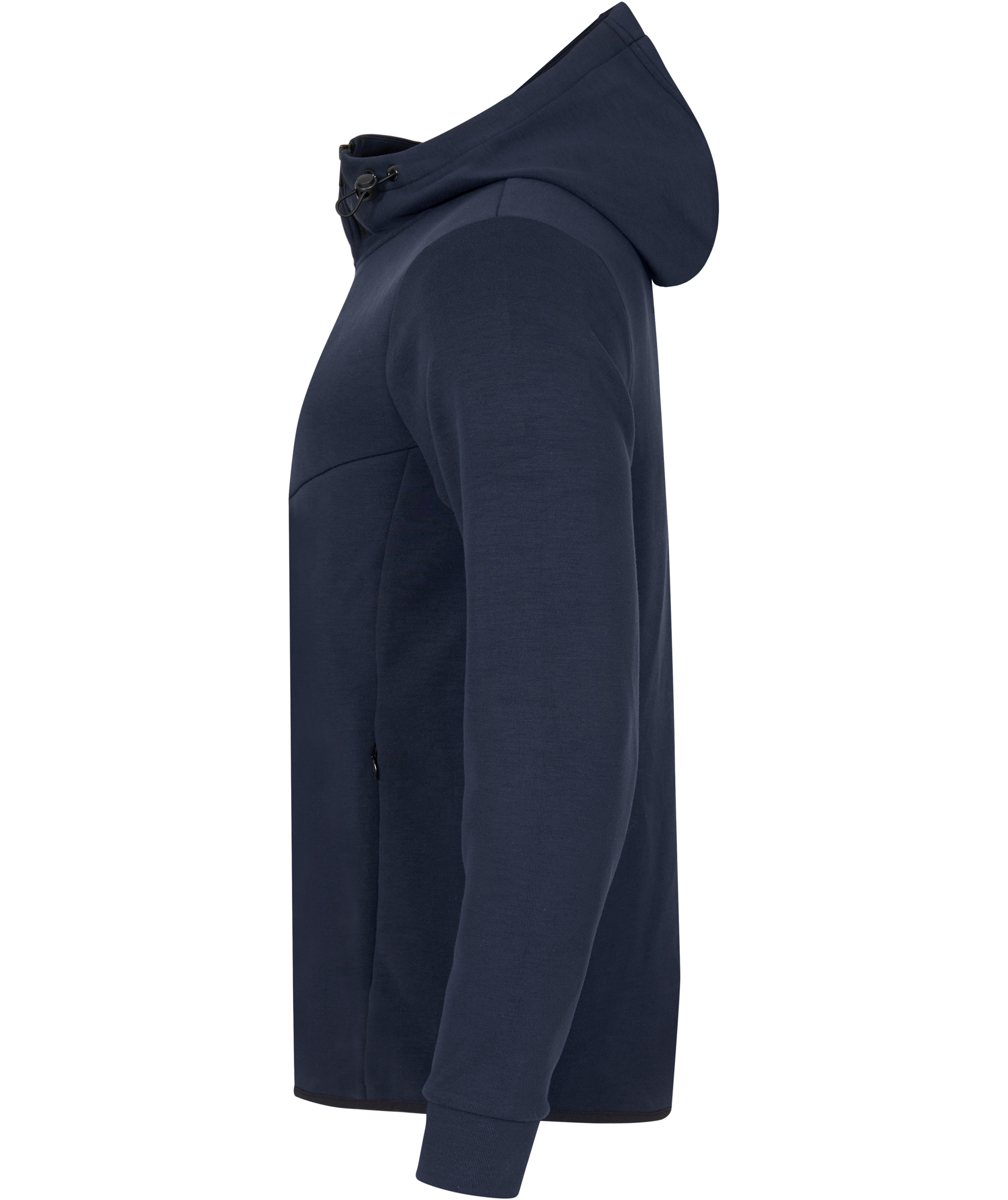 Clique Hayden hoodie with full zipper, Dark navy, large image number 3
