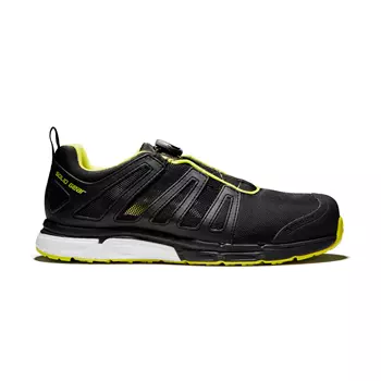 Solid Gear Vent Plasma safety shoes S1P, Black/Lime