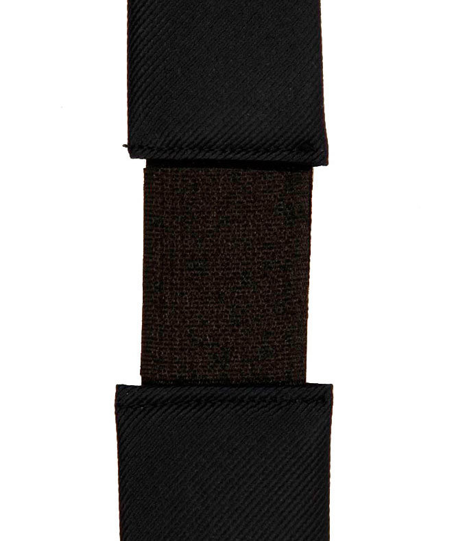 Connexion Tie Sicherheitskrawatte mit Klettverschluss, Schwarz, Schwarz, large image number 2