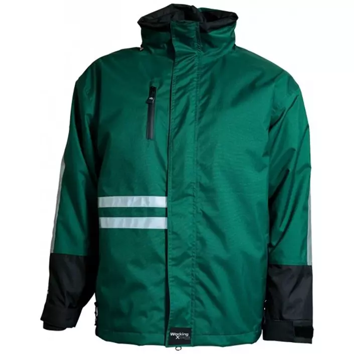Elka Working Xtreme 2-in-1 winter jacket, Green/Black, large image number 0