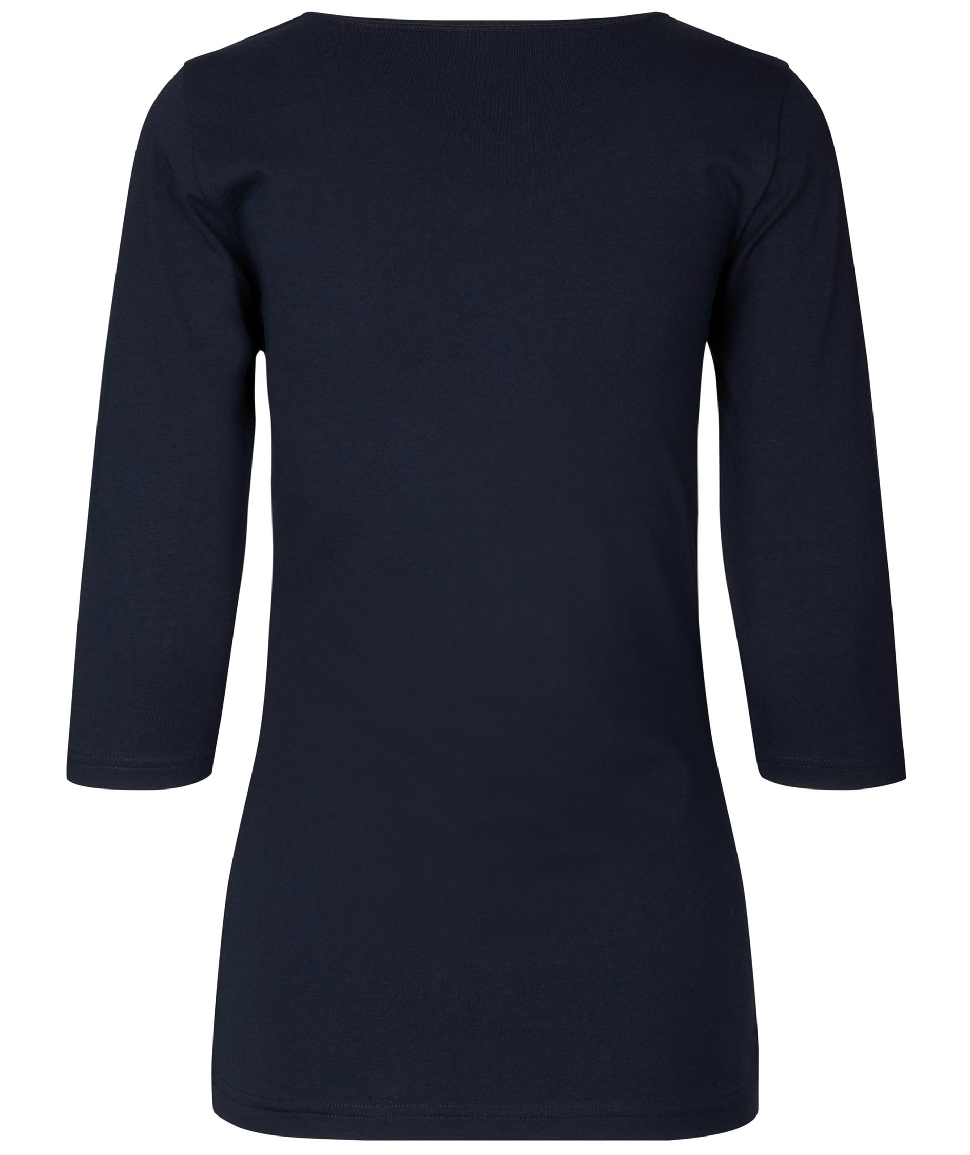 ID 3/4 sleeved women's stretch T-shirt, Navy