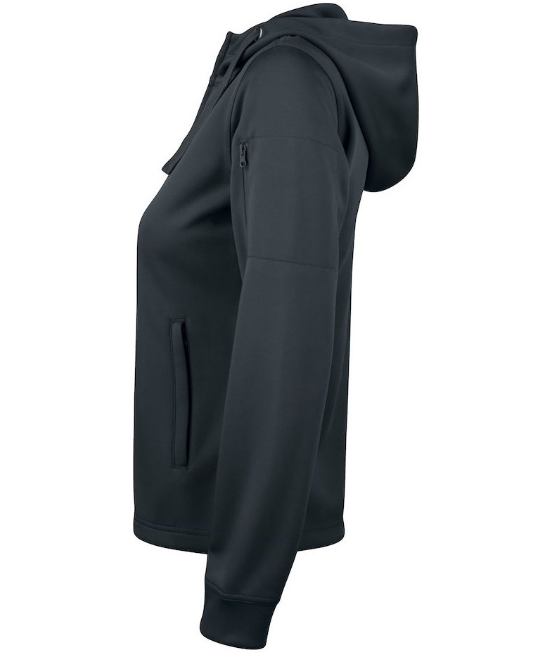 Clique Basic Active women's hoodie, Black, large image number 3