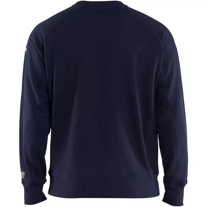 Blåkläder FR sweatshirt, Marineblå, large image number 2
