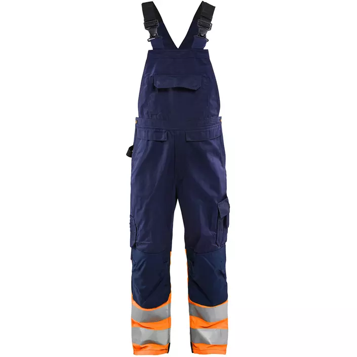 Blåkläder arbeidselebukse, Marine/Hi-Vis Oransje, large image number 0