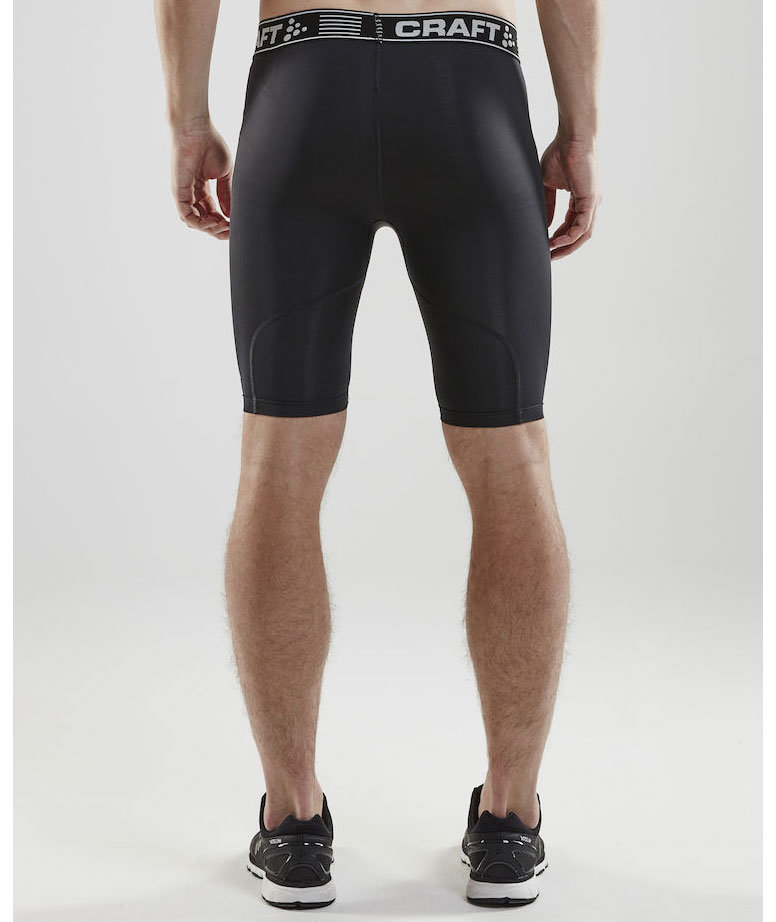 Craft Pro Control compression tights, Black, large image number 2