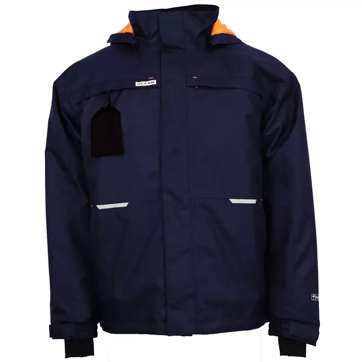 Ocean Fargo vinterjakke, Navy, large image number 0