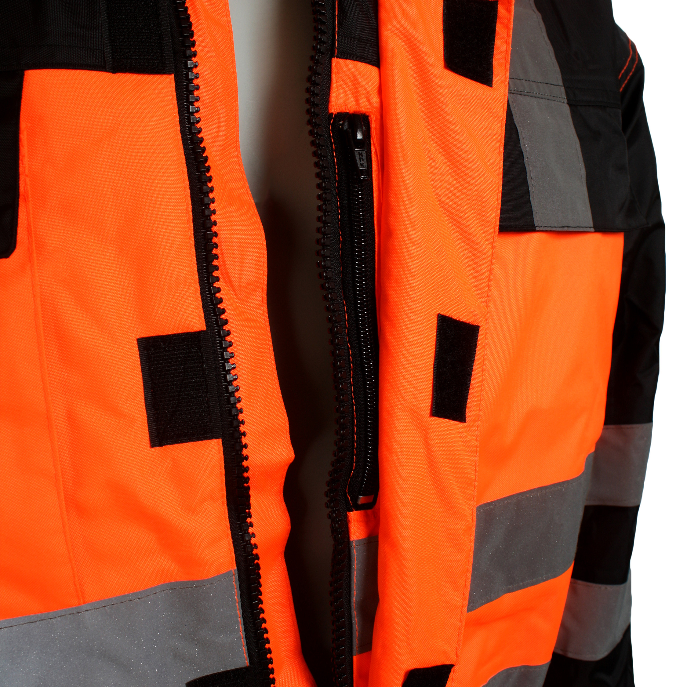 Lyngsoe winter coverall, Hi-Vis Orange/Black