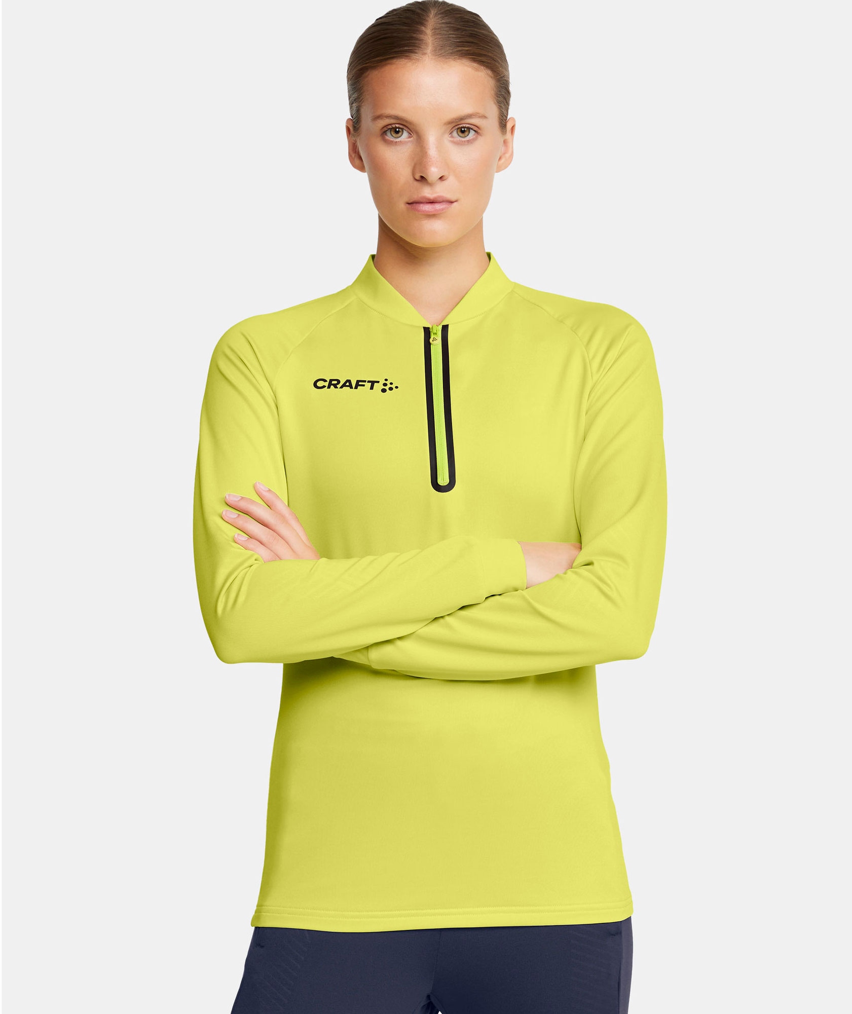 Craft Extend halfzip dame treningsgenser, Fresh, large image number 5