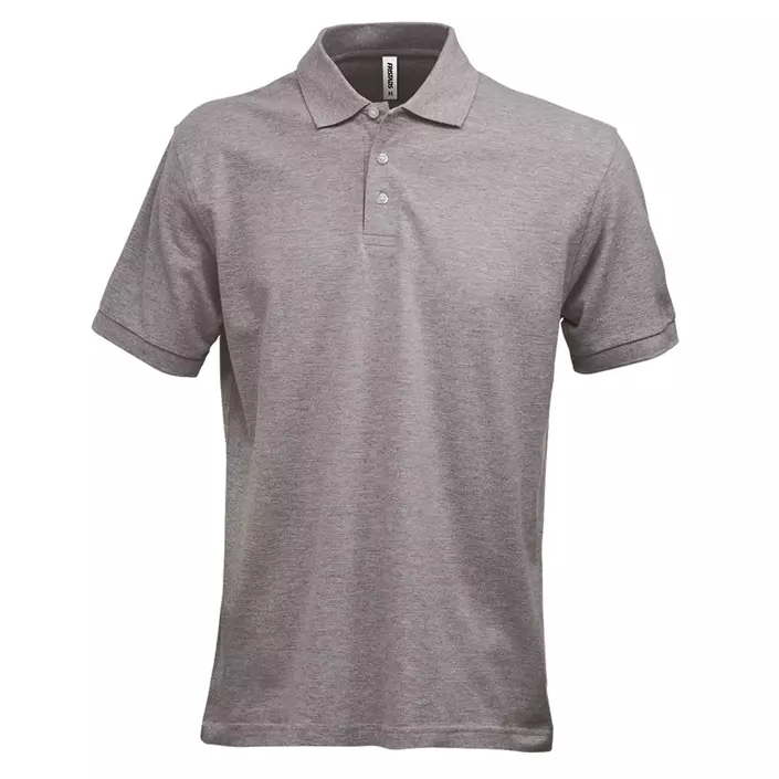 Fristads Acode Heavy polo T- shirt, Light Grey, large image number 0
