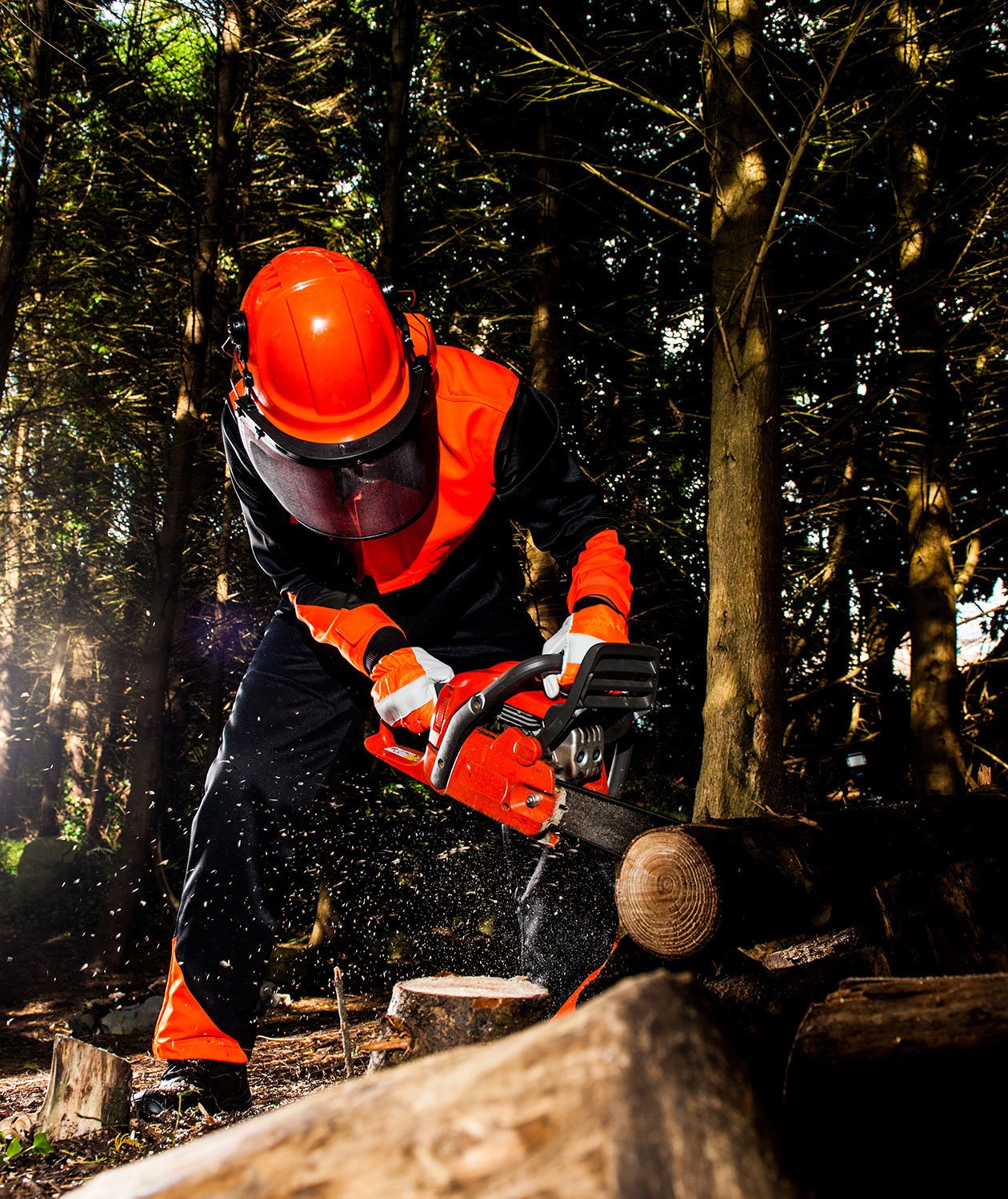 Portwest PW98 k&aelig;desavs-hjelme s&aelig;t, Orange, large image number 2