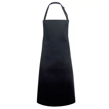 Karlowsky Basic bib apron with pockets, Black