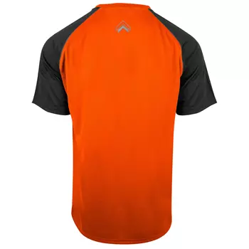 Blue Rebel Dragon Kontrast  T-Shirt, Safety orange