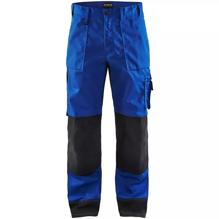 Blåkläder work trousers, Cobalt blue/black, large image number 0