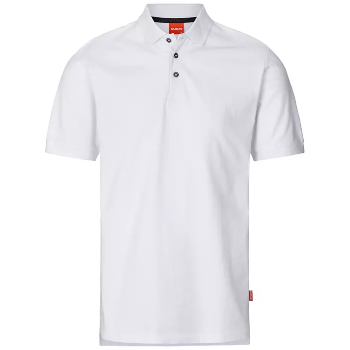 Kansas Apparel polo T-shirt, Hvid, large image number 0
