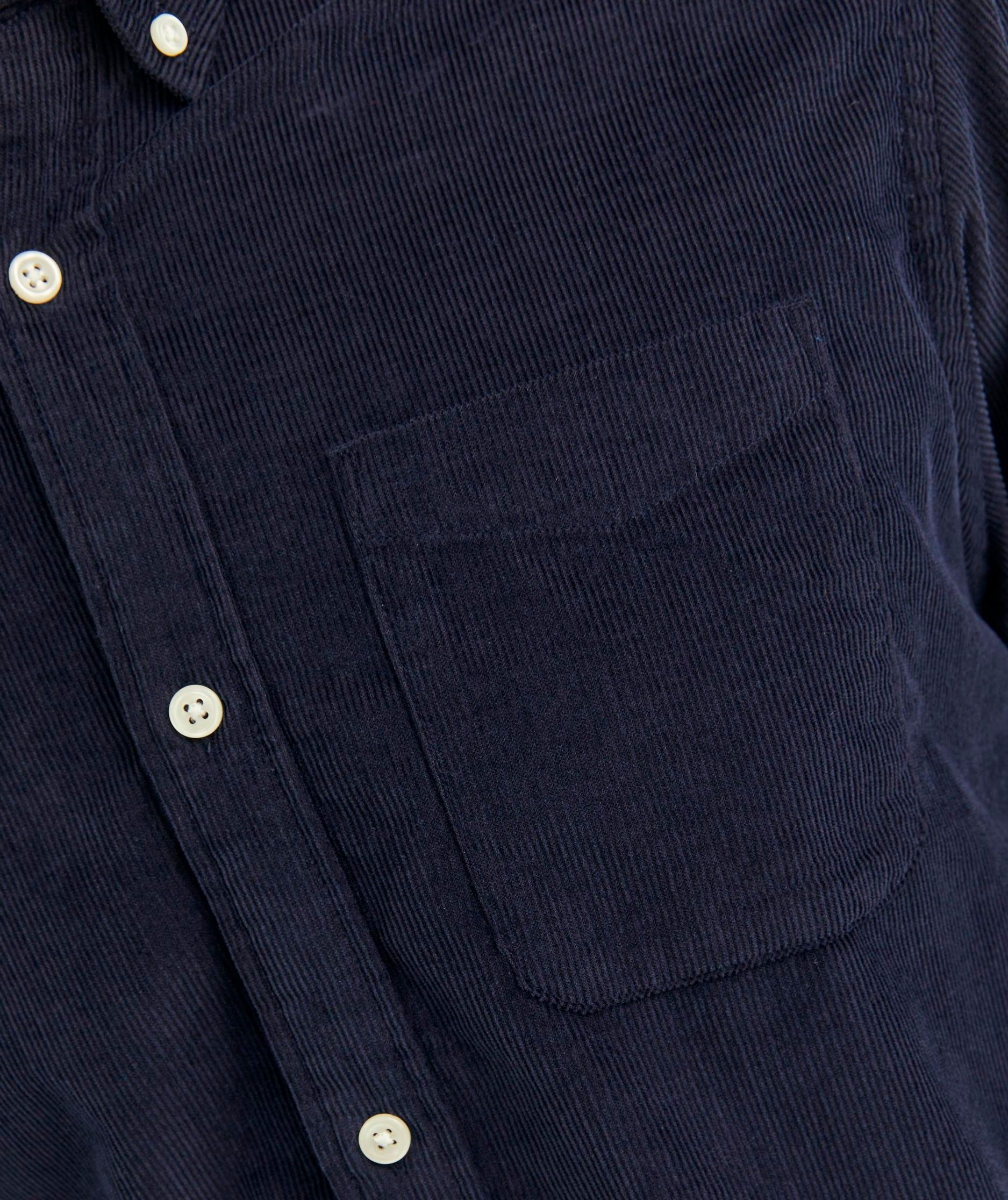 Jack & Jones JJECLASSIC CORD skjorte, Navy Blazer, large image number 4