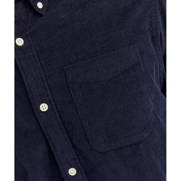 Jack & Jones JJECLASSIC Cord skjorta, Navy Blazer, large image number 4