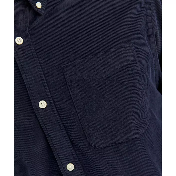 Jack & Jones JJECLASSIC Cord skjorte, Navy Blazer, large image number 4