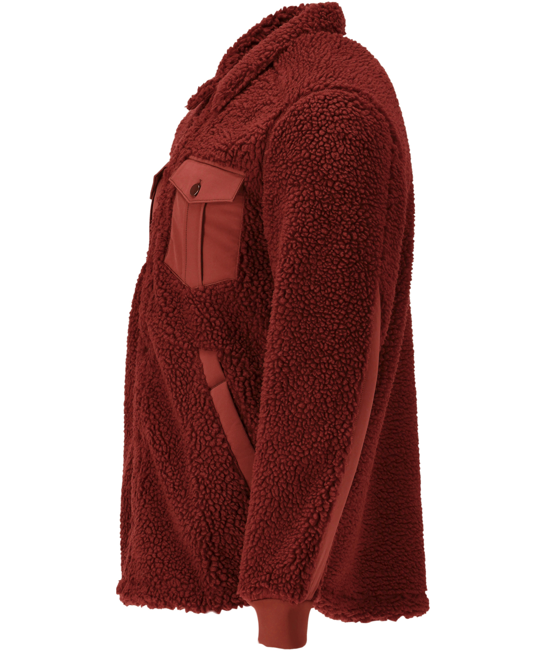 Mascot Customized fiberpels shirt jacket, Autumn red, large image number 3