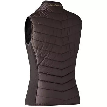 Deerhunter Lady Caroline women's padded vest, Dark Prune
