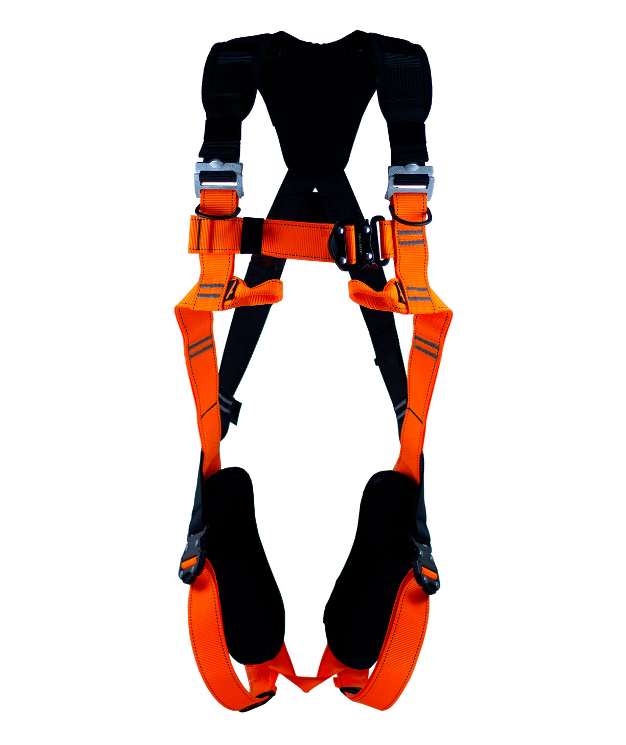 OS FallSafe BASIC 3 Fallskyddssele med 20m rep, Svart/Orange