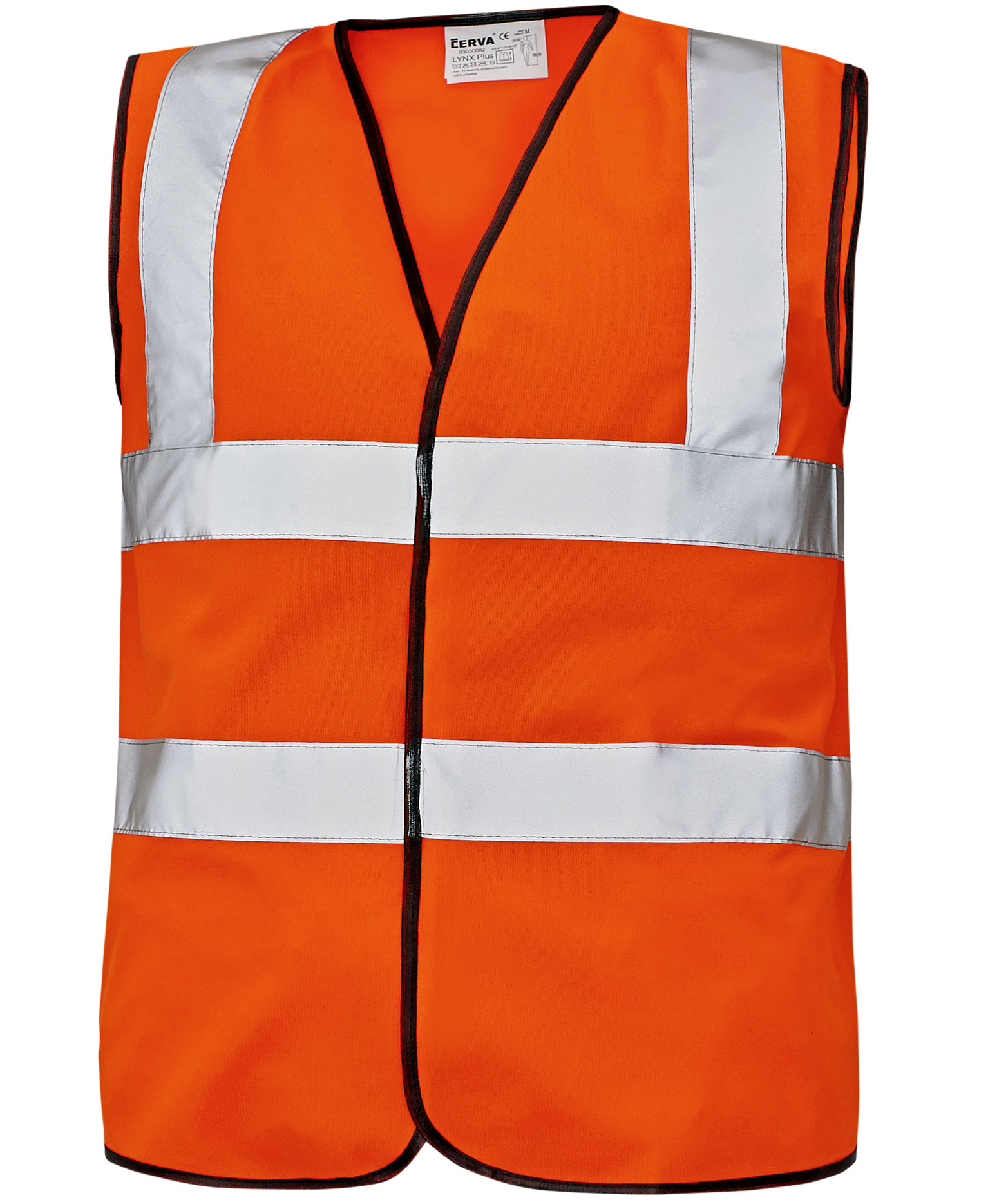 Cerva Lynx Plus reflective safety vest, Hi-vis Orange, Hi-vis Orange, swatch
