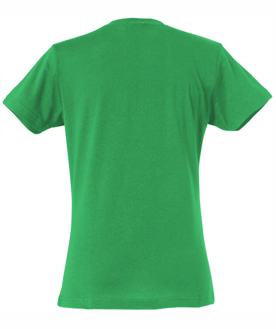 Clique Basic T-shirt dam, Gr&ouml;n, large image number 1