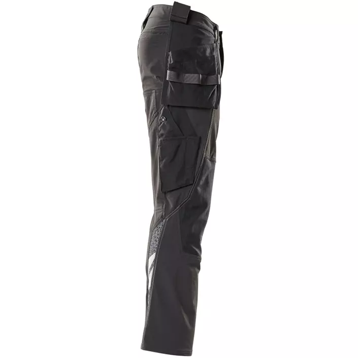 Mascot Accelerate craftsman trousers full stretch, Black, large image number 2
