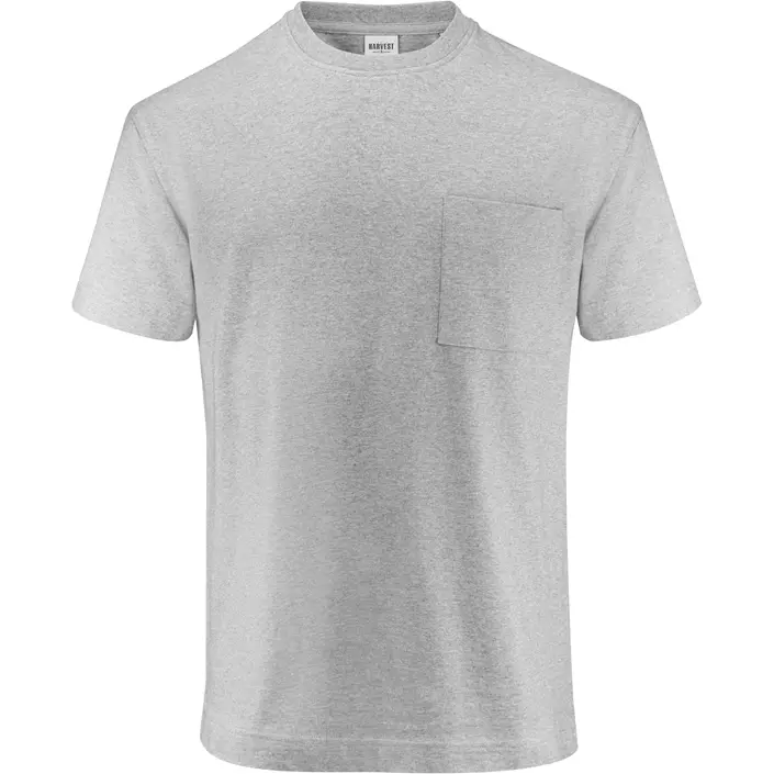 J. Harvest Sportswear Devon T-skjorte, Grey melange, large image number 0