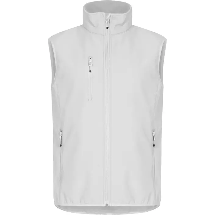 Clique Classic softshell vest, White, large image number 0