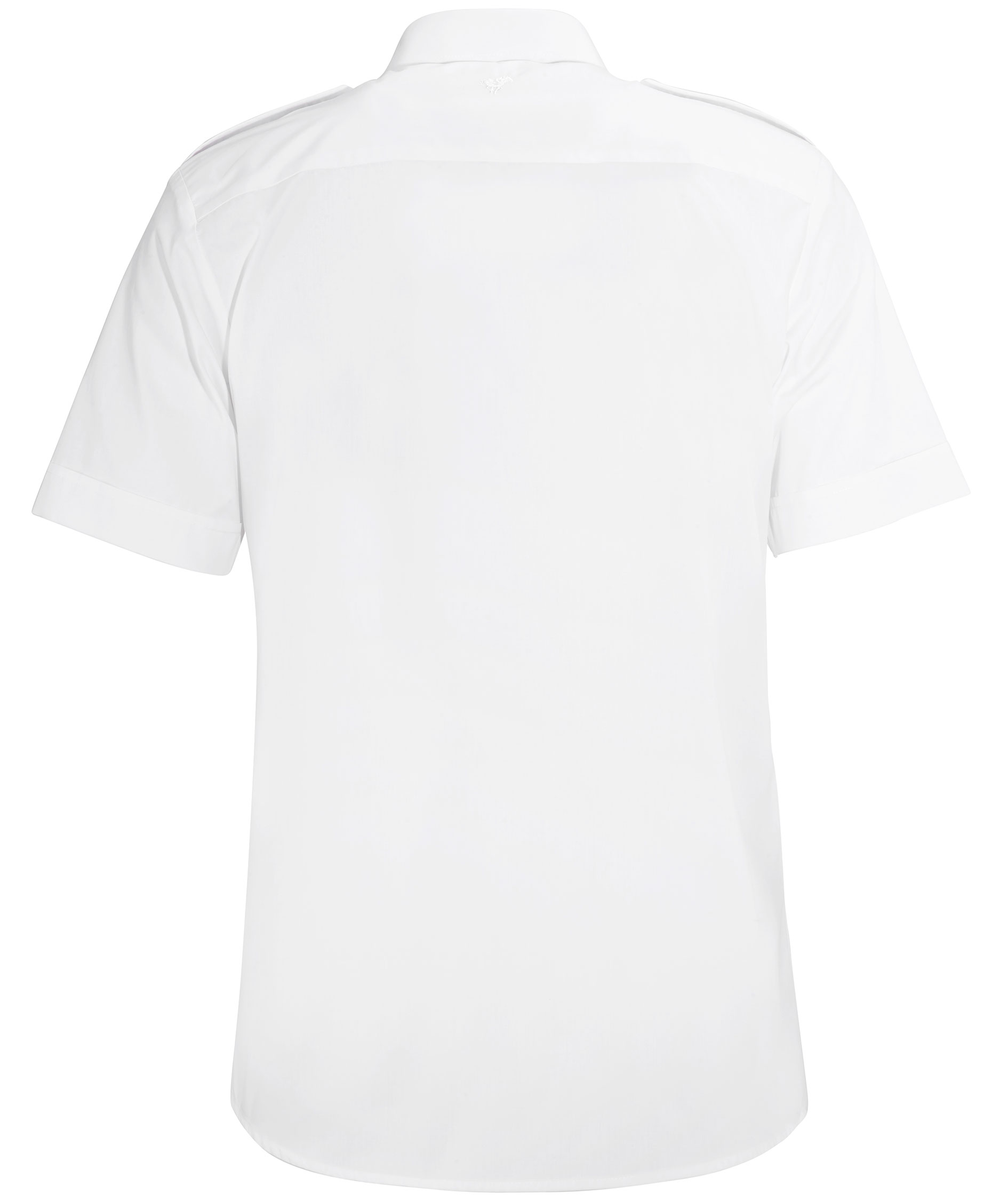 Derby of Sweden Martines Slim fit kort&auml;rmad pilotskjorta, White, large image number 1