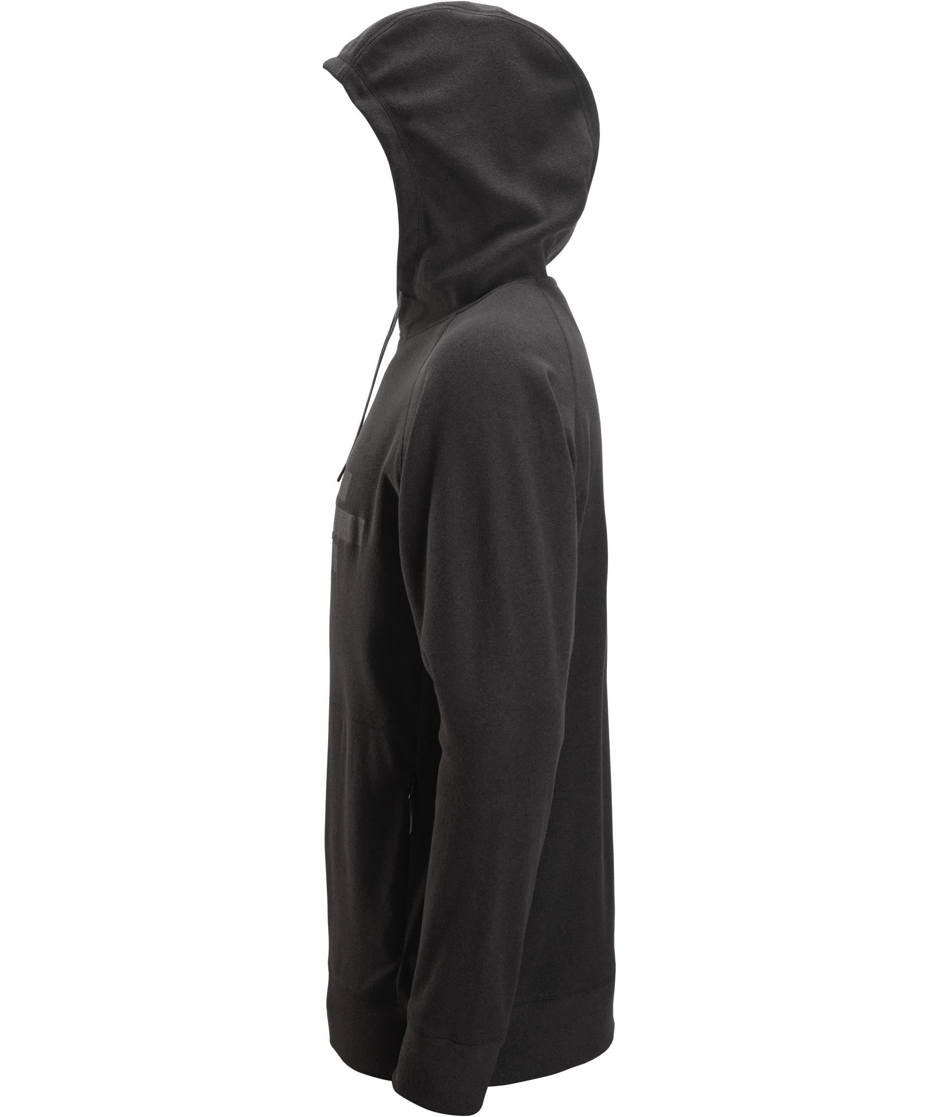 Snickers AllroundWork Polartec&reg; frott&eacute; hoodie 8075, Black, large image number 3