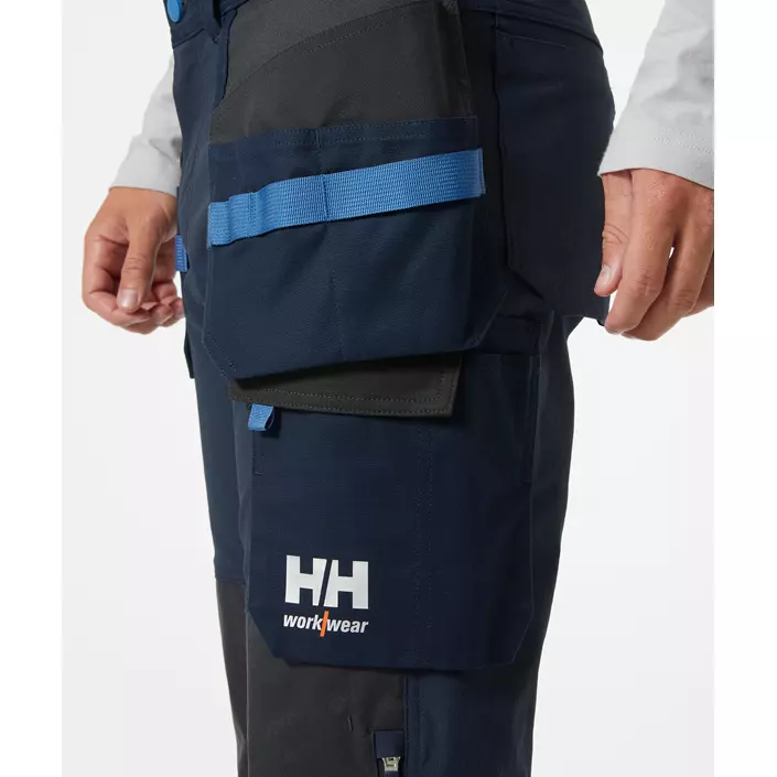 Helly Hansen Oxford 4X craftsman trousers full stretch, Navy/Ebony, large image number 3