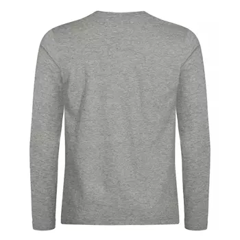 Clique Premium Fashion-T long-sleeved T-shirt, Grey melange