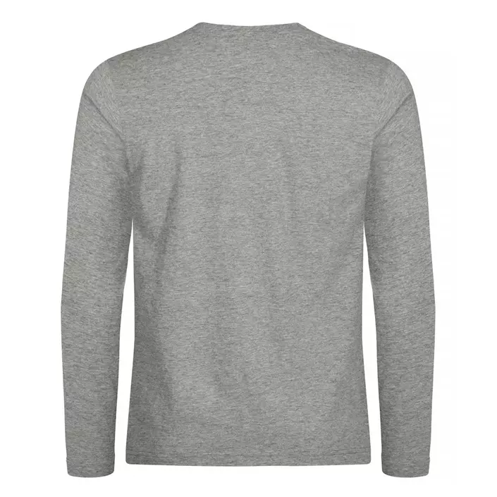 Clique Premium Fashion-T long-sleeved T-shirt, Grey melange, large image number 1