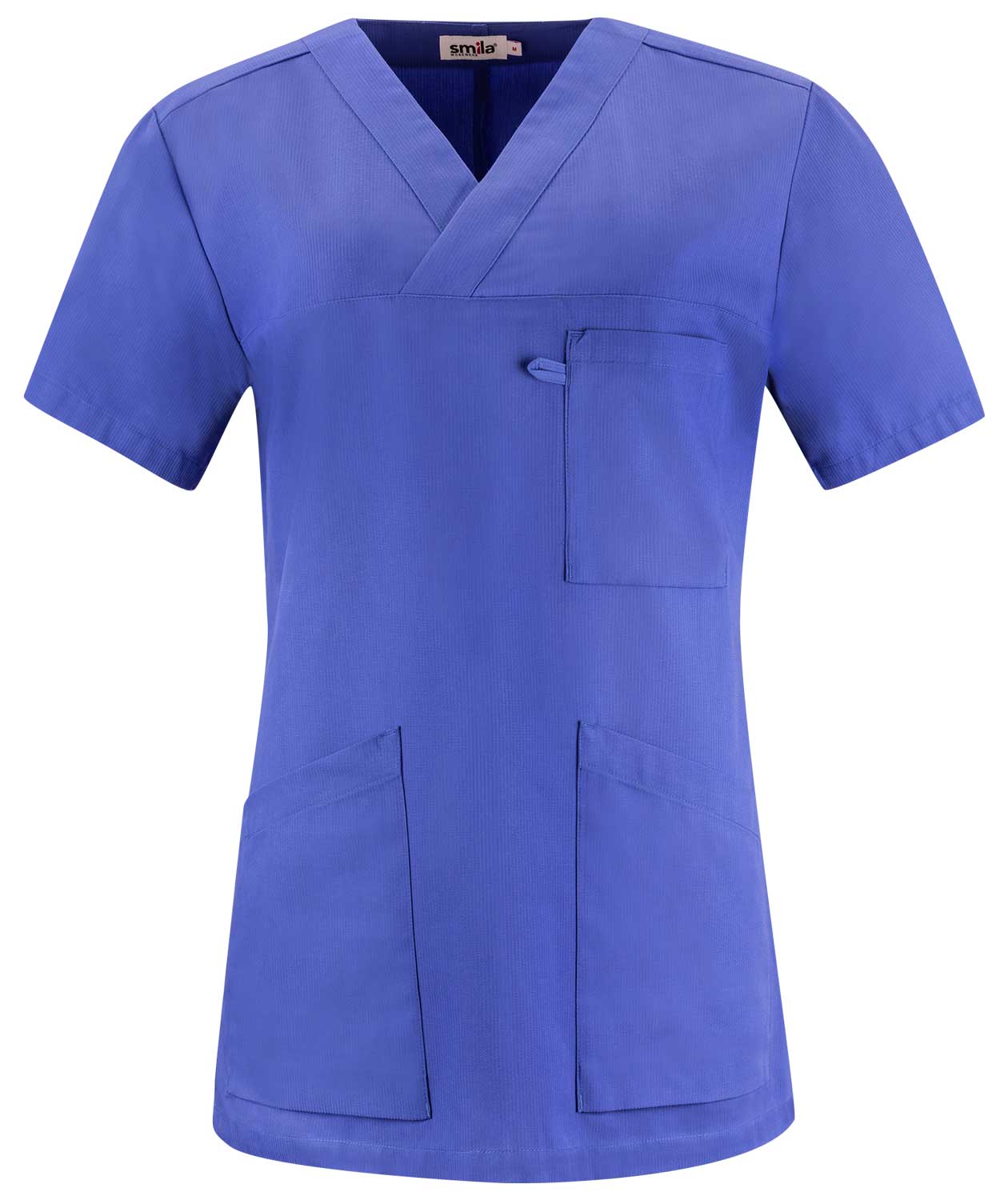 Smila Workwear Alva bussarong dam, Bl&aring;, Bl&aring;, swatch