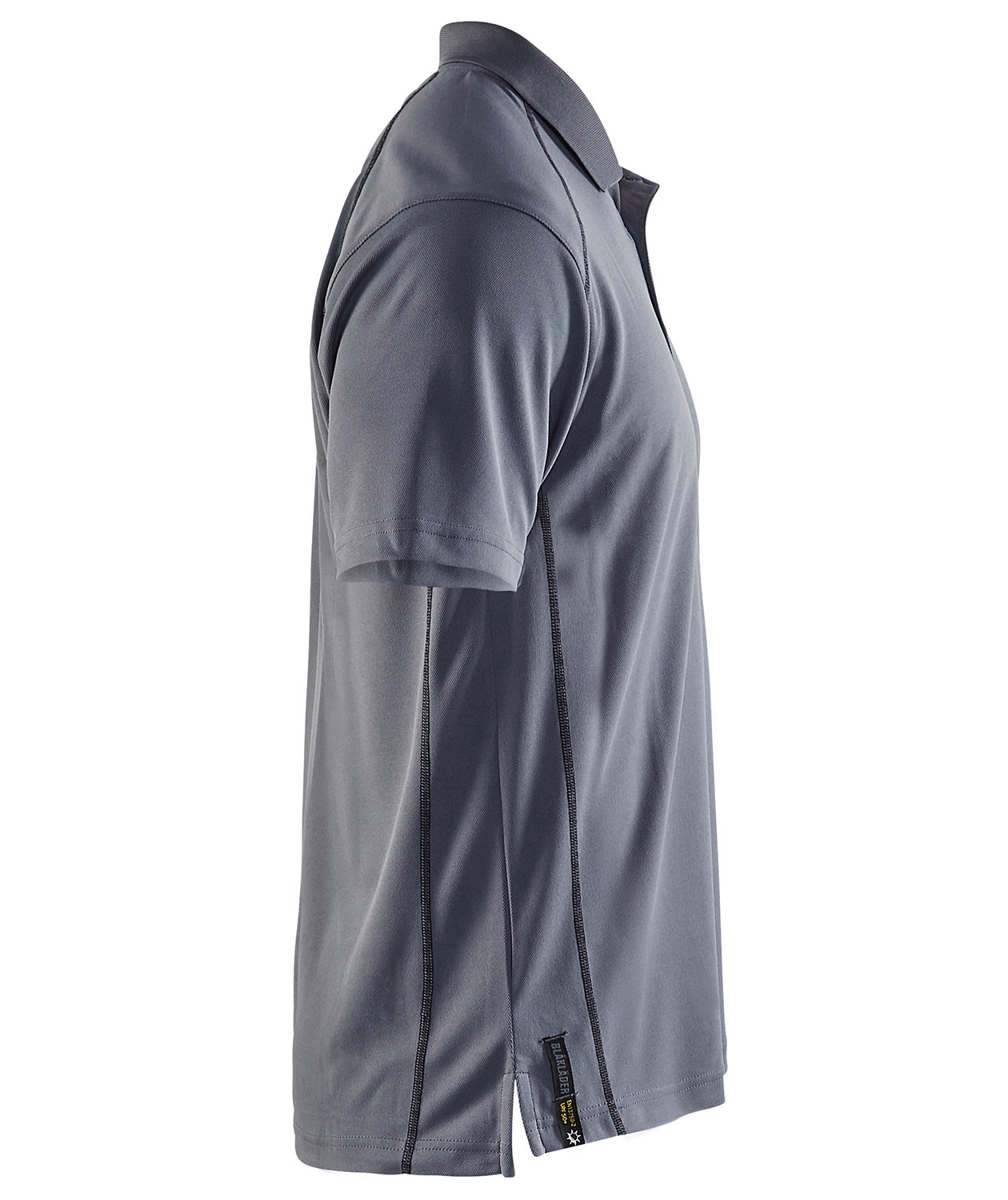 Bl&aring;kl&auml;der Polo T-skjorte, Gr&aring;, large image number 2