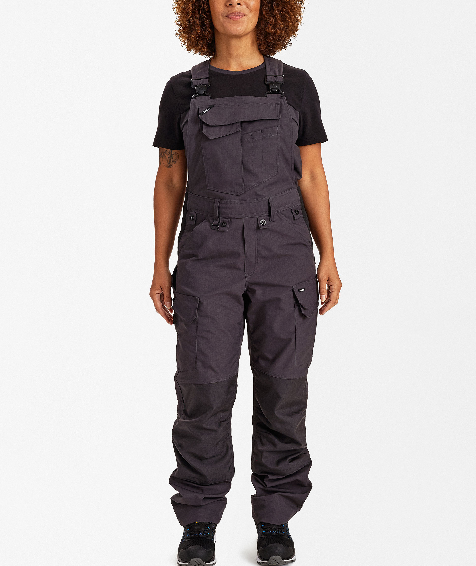 Engel Entire h&auml;ngselbyxa dam, Anthracite Grey