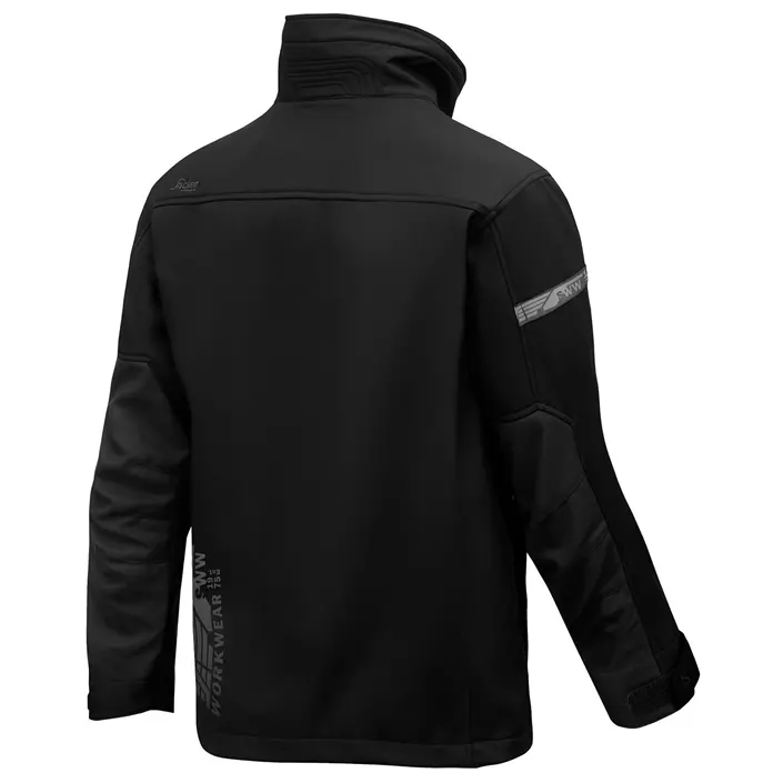 Snickers AllroundWork softshell jacket 1200, Black, large image number 1