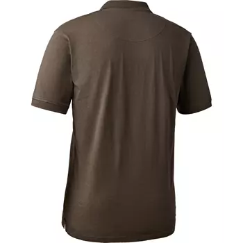 Deerhunter Christian polo shirt, Brown Leaf