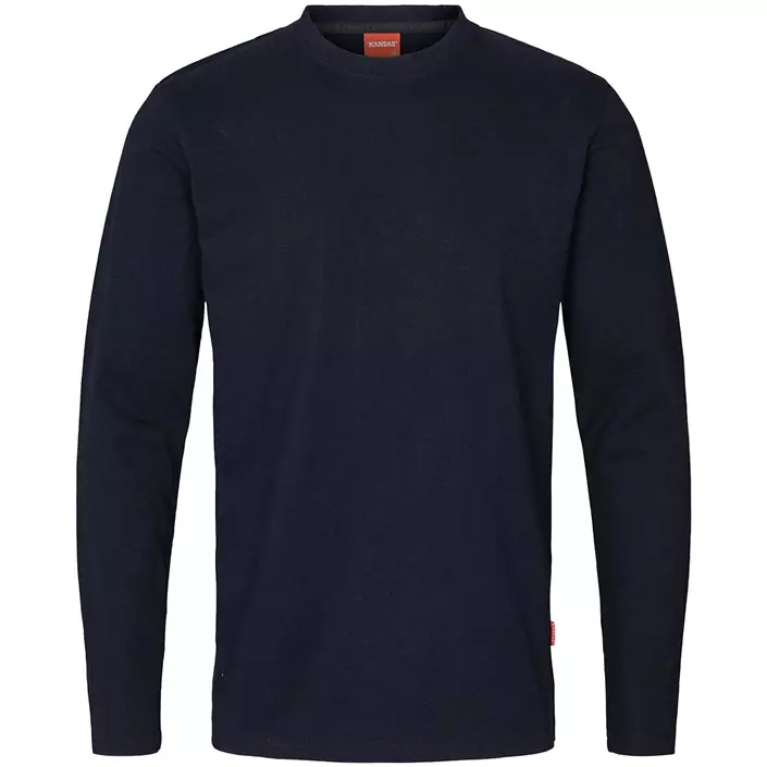 Kansas Apparel long-sleeved T-shirt, Dark Marine Blue, large image number 0