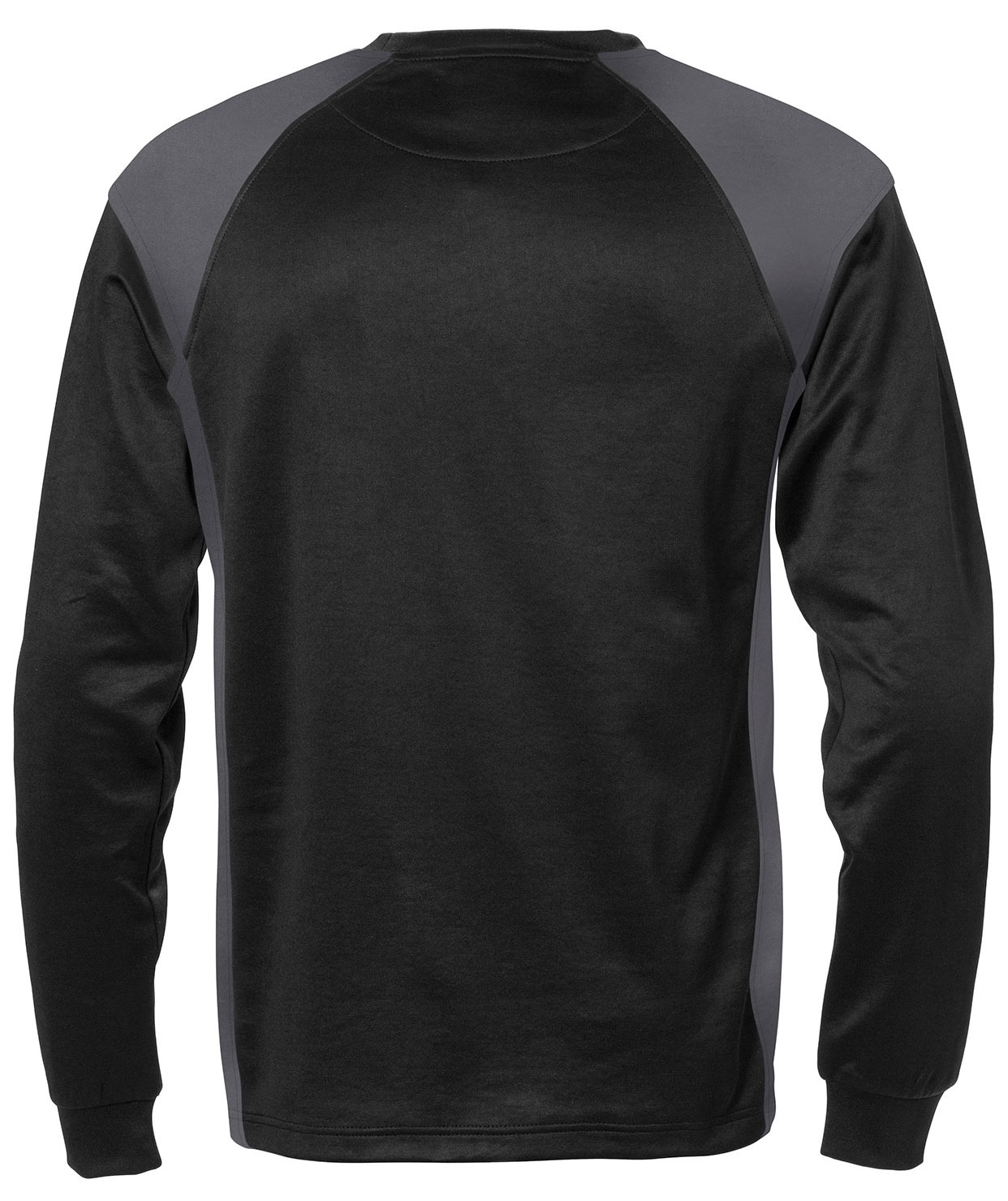 Fristads long-sleeved T-shirt 7071 THV, Black/Grey