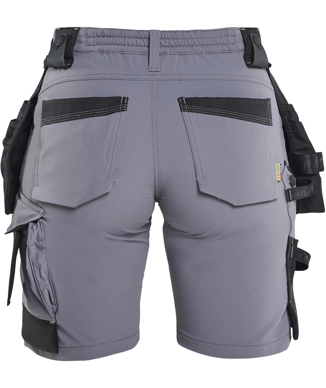 Bl&aring;kl&auml;der women's craftsman shorts full stretch, Medium grey/black, large image number 2